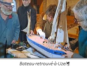 A la recherche du bateau de Grâce-Uzel !